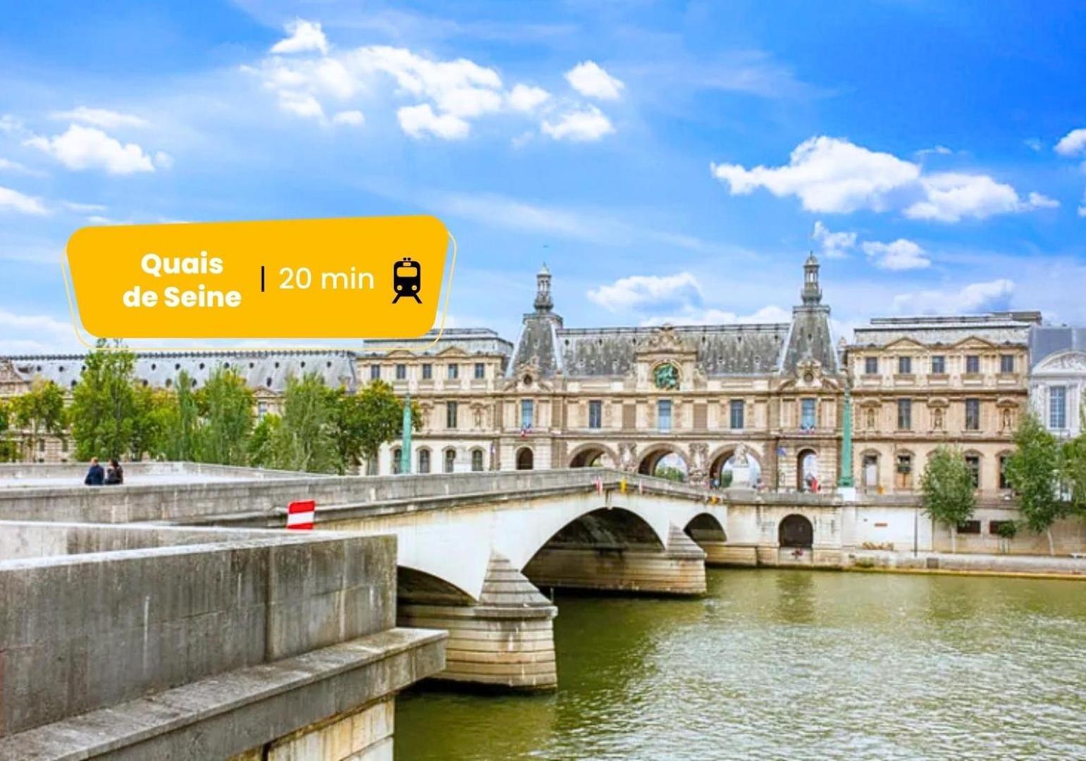 127 Suite Moshe - Superbe Appartement A Paris. Eksteriør billede